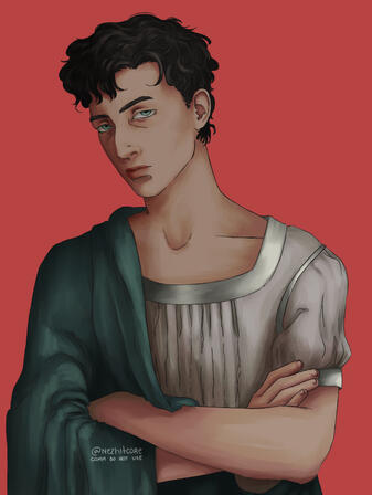 amedaleos halfbody - comm