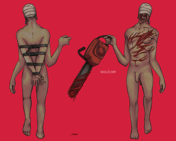 crying sawyer concept art